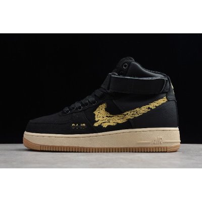 Nike Air Force 1 High Premium Id Midnight Lacivert Kaykay Ayakkabı Türkiye - SY8YWU6D